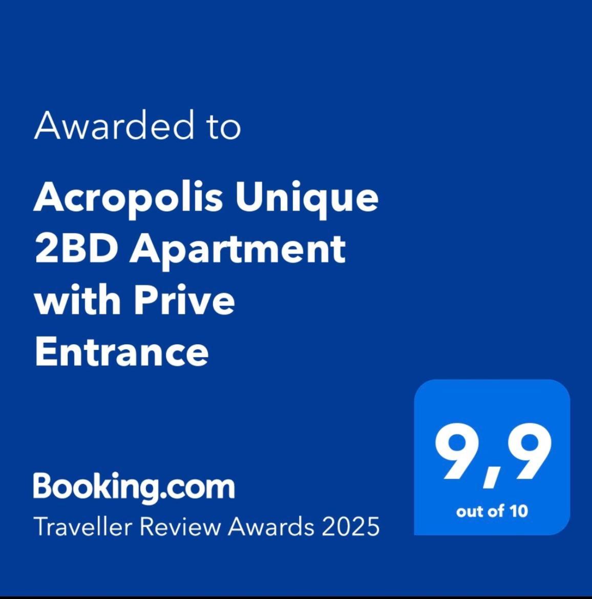 The Acropolis Entrance 2Bd Private Apt Atény Exteriér fotografie